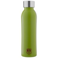 photo B Bottles Twin – Limettengrün – 500 ml – Doppelwandige Thermoflasche aus 18/10 Edelstahl 1